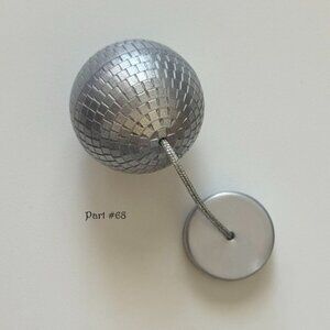 LOL OMG HOUSE OF SURPRISES Dollhouse Replacement Part Silver Disco Ball #68
